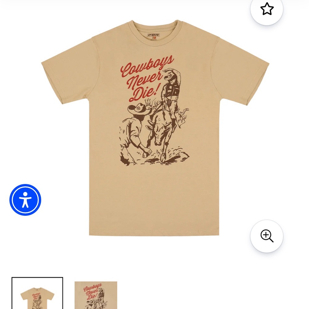 COWBOYS NEVER DIE - PBR - Busch Light